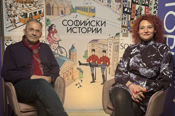 Емил Шиков на гости на „Софийски истории“