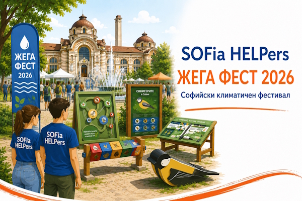 SOFia HELPers подкрепиха първото издание на „ЖЕГА ФЕСТ“ 2026