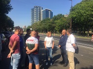 Възстановява се движението по ремонтирания участък на бул. ”България”