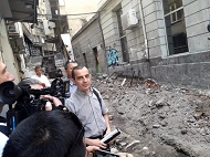 Късноосмански зид е разкрит на ул. „Малко Търново“