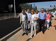 Кметът Фандъкова провери ремонта на бул. “Асен Йорданов“ и ул. 