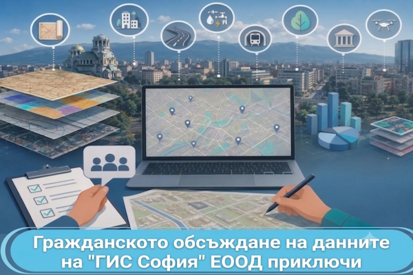 Столичната община прави следваща стъпка към отварянето на Градските данни