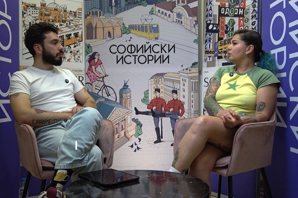 Петя Евлогиева на гости на „Софийски истории“
