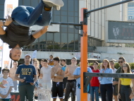 Състезател по спортно ориентиране спечели беговото изкачване на НДК