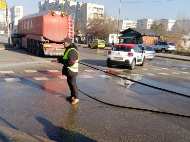 Мият се столични булеварди