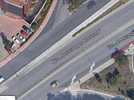 Монтират делинеатори в зоните, забранени за движение на кръстовището бул. 