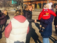 Кметът на София Йорданка Фандъкова провери възстановяването на пострадалия при пожара жилищен блок в Бухово