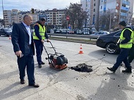 Започнаха текущи ремонти на основни булеварди в Столична община