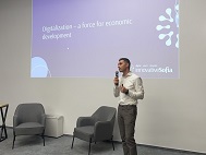 Владимир Данаилов представи идеите за дигитална трансформация на София пред стартъп общността в града