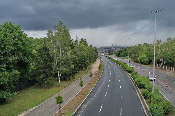 Възстановено е движението в обновения участък от бул. “България“