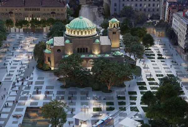 Студио „Фуксас“ представи идейния проект за обновяване на площад „Света Неделя“