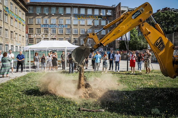 Започва разширението на 9. Френска езикова гимназия в София